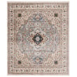 Lauren by Ralph Lauren Power-Loomed Rug LRL-1120 in Grey and Beige, featuring an elegant design, perfect for a modern living space.