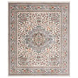 Lauren by Ralph Lauren Power-Loomed 1100 LRL-1121 Ivory, Grey (F) rug featuring a subtle geometric design, perfect for modern interiors.