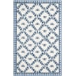 Product Image of Floral / Botanical Ivory, Blue (D) Area-Rugs