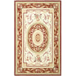 Product Image of Traditional / Oriental Ivory, Burgundy (A) Area-Rugs