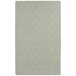 Kaleen Broadloom Anegada Silver (ANG-77) flat-woven rug features a subtle gray weave, adding elegance to any modern living space.