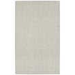 Kaleen Broadloom Eustatia Island Ash rug, hand-loomed in subtle gray tones, adds elegance to a modern interior setting.