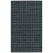 Kaleen PureLife Tattersall rug featuring a navy, silver, and black checkered pattern, hand-tufted design.