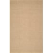 Dalyn Monaco Sisal MC-300 Wheat rug in neutral beige tones, crafted from wool with hand-loomed texture, lies elegantly.