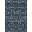 Dalyn Geneva GV-315 Navy, Blue, Grey rug in a modern setting; features intricate patterns with soft texture, perfect for elegant decor.