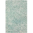 Product Image of Contemporary / Modern Teal, Blue, Ivory Area-Rugs