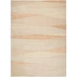 Livabliss Forum 17354 rug in natural and camel hues, hand-tufted, showcasing intricate patterns, ideal for modern interiors.