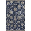 Product Image of Traditional / Oriental Navy, Taupe, Light Grey (THO-3007) Area-Rugs