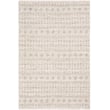 Product Image of Moroccan Metallic - Silver, White (ING-2006) Area-Rugs