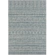 Product Image of Bohemian Livabliss &middot; Eagean &middot; Tribal &middot; Light Grey, Aqua, White (EAG-2307) Area-Rugs