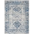 Product Image of Contemporary / Modern Sky Blue, Light Grey, White (MNC-2313) Area-Rugs
