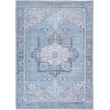Product Image of Traditional / Oriental Pewter, Lilac, Light Blue (AML-2358) Area-Rugs