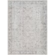 Livabliss Amelie 476619 rug in ivory, black, and navy; showcases elegant patterns, ideal for modern living room decor.
