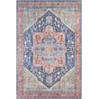 Product Image of Bohemian Navy, Peach, Green (IRS-2312) Area-Rugs