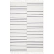 Surya Azalea 18657 rug in charcoal and cream, handwoven blend, adds a modern touch to any room with its elegant pattern and texture.