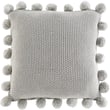 Product Image of Solid Light Grey (POM-003) Pillow