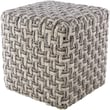 Product Image of Contemporary / Modern Surya &middot; Cordoba Pouf &middot; 23913 &middot; Charcoal, Camel, Light Gray (CDPF-003) Poufs