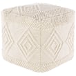 Product Image of Moroccan White (HGPF-004) Poufs