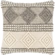 Product Image of Moroccan Livabliss &middot; Hygge Pillow &middot; 24623 &middot; Charcoal, Ivory, White (HYG-001) Pillow