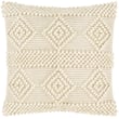 Product Image of Moroccan Ivory, White (HYG-003) Pillow