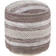 Product Image of Contemporary / Modern Beige, Camel, White (IVPF-001) Poufs