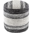 Product Image of Contemporary / Modern Beige, Black, White (IVPF-003) Poufs