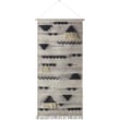 Product Image of Bohemian Charcoal, Cream, White (ASE-3002) Wall-Decor