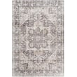Livabliss Lavable Printed 16622 rug in Grey, Light Beige, and Brown, featuring a classic pattern, perfect for adding elegance to any room.