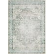 Livabliss Lavable Printed 499216 rug in light grey, blue, and cream with intricate patterns, perfect for adding elegance to any room.
