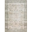 Livabliss Lavable Printed rug 499216 in light grey, taupe, and sage; stylish geometric pattern ideal for elegant living spaces.