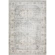 Livabliss Lavable Printed 499266 rug in Pale Slate, Light Grey, Taupe, showcasing a modern design with a subtle, elegant pattern.