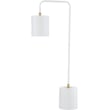 Product Image of Contemporary / Modern White, Brass Lighting