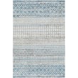 Product Image of Moroccan Blue, Grey, Light Beige (LVR-2334) Area-Rugs