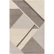 Product Image of Geometric Ivory, Light Grey, Charcoal (QUN-2300) Area-Rugs