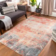 Surya Huntington Beach 27980 Abstract Red Area Rugs Rugs Direct