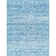 Product Image of Vintage / Overdyed Light Blue, Pewter, Light Grey (HRH-2307) Area-Rugs