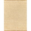 Handwoven Surya Aylin 32164 rug in tan, black, and taupe hues displayed in a cozy living room setting, enhancing home decor.