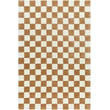 Product Image of Contemporary / Modern Tan, Off-White (BKO-2353) Area-Rugs
