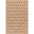 Product Image of Contemporary / Modern Tan, Charcoal (EZT2308) Area-Rugs