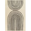 Product Image of Contemporary / Modern Beige, Black (IBL-2303) Area-Rugs