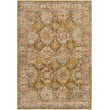 Livabliss Mona Lisa 32320 Olive, Tan, Mustard rug showcased in an elegant living room, enhancing the space with warm, earthy tones.