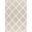 Handwoven Livabliss Nina 32232 rug in ivory and taupe featuring a subtle geometric pattern, perfect for cozy modern interiors.