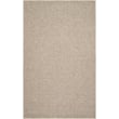 Becki Owens x Livabliss Birdie rug in light beige and brown, featuring an intricate pattern, perfect for modern living room décor.