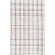 Product Image of Contemporary / Modern White, Brown, Light Grey (BOSM-2302) Area-Rugs