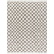 Elegant Livabliss Birmingham 476576 rug in Ivory, Grey tones, perfect for modern interiors; durable construction and stylish design.