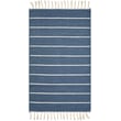 Product Image of Striped Blue, White (ODH-2309) Area-Rugs