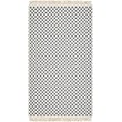 Product Image of Contemporary / Modern Light Silver, Off White, Charcoal (ODH-2321) Area-Rugs