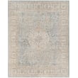 Surya Once Upon a Time 496815 rug in light grey, tan, and pale blue, hand-loomed for a cozy, elegant touch to any room.