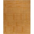 Frank Lloyd Wright Foundation x Surya Luxuries 533225 Light Brown rug, featuring hand-loomed geometric patterns in neutral tones on a floor setting.