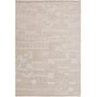 Frank Lloyd Wright Foundation x Surya Transcendence rug, dark brown, featuring intricate hand-knotted design, enhancing a modern interior.